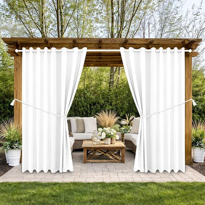 Waterproof Outdoor Curtain W105 x L108 by DivaenCamino