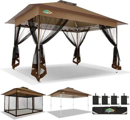 COBIZI 10x15 FT Pop up Gazebo on Clearance by COBIZI