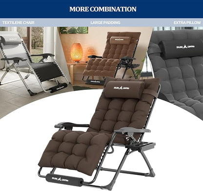 UDPATIO Oversized Zero Gravity Chair Patio Reclining Chairs - Image 5