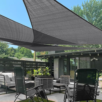 LOVE STORY Custom Size 12' x 15' x 19.2' Sun Shade Sail by LOVESTORY