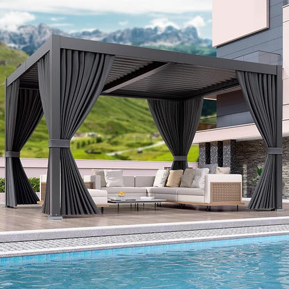 10' x 12' Louvered Pergola by Enjoyyourlife