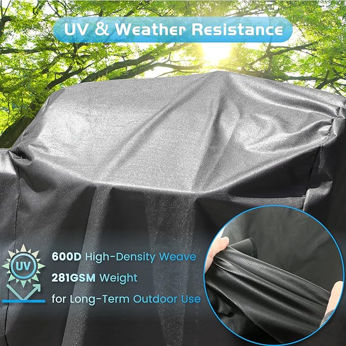 Grill Cover for Pit Boss Pro Series 1100 1230 Triple-Function Combo Grill PB1100PSC1 Pitboss Sportsman Wood Pellet Charcoal Gas Smoker Navigator 1230G PB1230SP 67364 30939