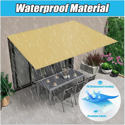 Amagenix Custom Size Waterproof Shade Cloth, 95% UV Block Tarp Cover - Image 2