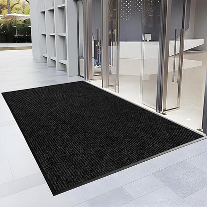 4′ x 62′ Front Door Mat Indoor Outdoor Entrance, Commercial Floor Mat Heavy Duty Dirt Trapper Entryway Doormat, Custom Size Non Slip Rubber Backing Welcome mat, Door Mat for High Traffic Area