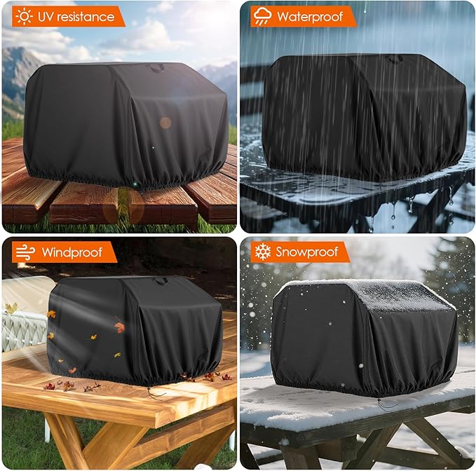 Pizza Oven Cover for Nexgrill Ora 16,TwoPone Waterproof Pizza Oven Accessories Carry Cover for Outdoor
