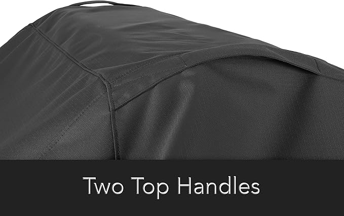 Covermates Grill Cover - Weather Resistant Outdoor Cover, Heavy Duty BBQ Covers for Large Outdoor Kitchen, Ultima 600D Polyester, 92 Inch, Ripstop Black