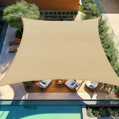 Shade&Beyond Custom Sun Shade Sail 20'x26'RectangleSun Sail Shades Patio UV by ShadeBeyond