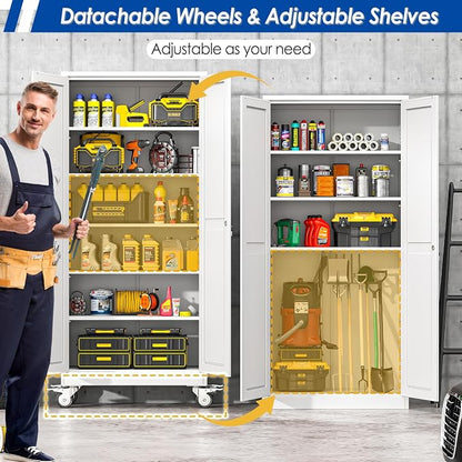 GAIOUS Metal Garage Storage Cabinet - Image 3