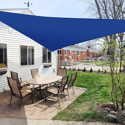 Windscreen4less 12' x 12' x 12' Sun Shade Sail Triangle Outdoor Canopy Cover UV - Image 6