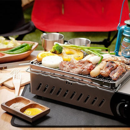 FLASLD Fireproof & Waterproof Under Blackstone Griddle BBQ Mat, Heat Resistant Grill Mats for Outdoor Grill to Protect Your Prep Table and Outdoor Grill Table - Black (Black, 24 x 31in)