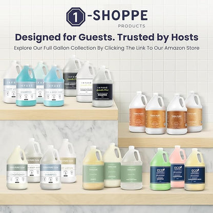 Terra Pure Hotel Body Wash/Hand Soap | One Gallon | Designed to Refill Soap Dispensers (Set of 1)