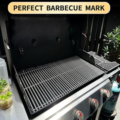 66095 Grill Grates 66032 Flavorizer Bars for Weber Genesis 2 Grill Parts 66795 Heat Deflector for Weber Genesis ii E-310 E-315 E-335 S-335 300 Series GS4 Replacement Parts, Stainless Steel