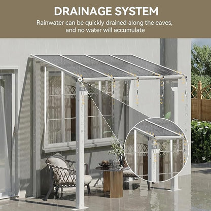 Aoxun 8’x5’ Gazebo for Patio, Gazebo Pergola - Image 6