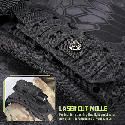 WYNEX Shoulder Strap Pad for Vest Carrier, 2 Pack Tactical Plate Shoulder Pads Strap Cushion Vest Accessories Shoulder Pads Soft Mesh Pads with Tactical Gear for Men