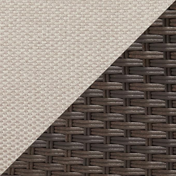 Patio Swivel Rattan Recliner - Image 8