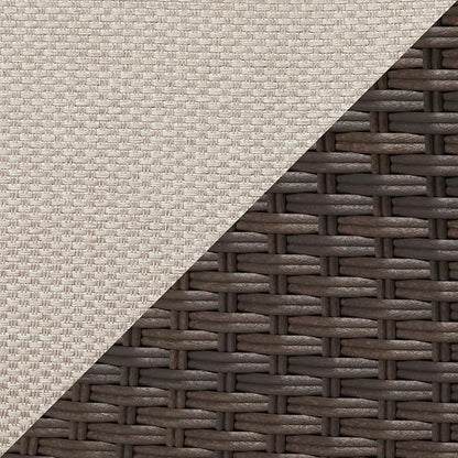 Patio Swivel Rattan Recliner - Image 8