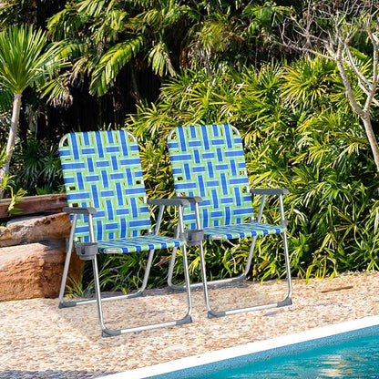 VINGLI Aluminum Patio Lawn Chairs Folding 1 Pack - Image 8