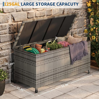 125 Gallon Outdoor Deck Box - Image 6