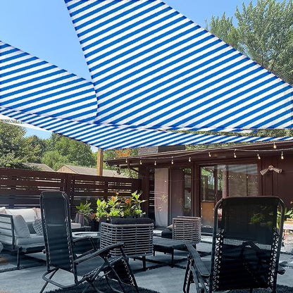 LOVE STORY 16' x 16' x 16' Triangle Sun Shade Sail by LOVESTORY