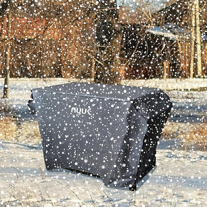 NUUK 20IN x 42IN Waterproof Outdoor Cooking Station Cover for Kitchen Prep Island, Heavy Duty UV Resistant BBQ Grill Table Covers for Pizza Oven Cart