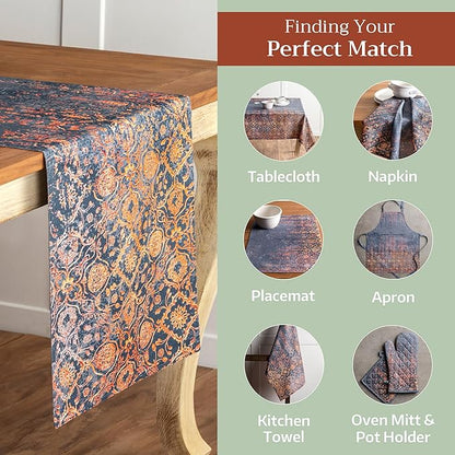 Maison d' Hermine Table Cloth Square Table 100% Cotton 54 x 54 Inches Fall Tablecloth Reusable Everyday Use for Thanksgiving Christmas Decorations Dining Farmhouse Party (Imperfection)