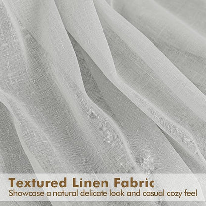 Semi Voile Sheer Outdoor Curtains - Image 6