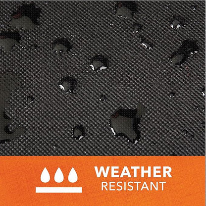 Modern Leisure 2974 Basics Walk-A-Bout Charcoal Grill Cover (21.5 L x 21.5 D x 14.5 H inches) Water-Resistant, Black
