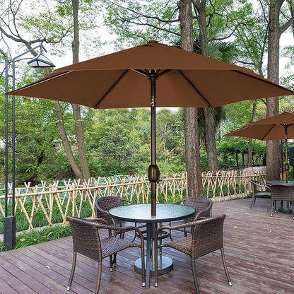7.5 ft Patio Umbrella, Yard Umbrella, Outdoor Market Umbrella - Image 6