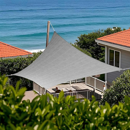 Tronssien Rectangle 12'x12' Sun Shade Sail, 95% UV Blockage Canopy Awning by Tronssien