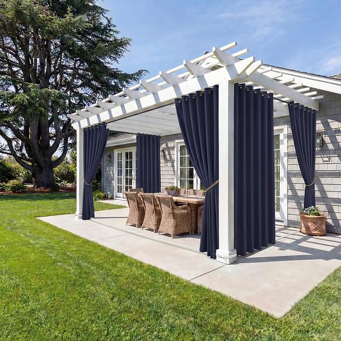 NICETOWN Fade Resistant Outdoor Curtains - Image 2