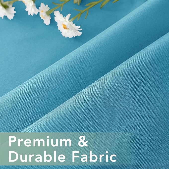 Outdoor Curtains for Patio Waterproof 6 Panels, Porch Sun Shade | Weatherproof - Image 6