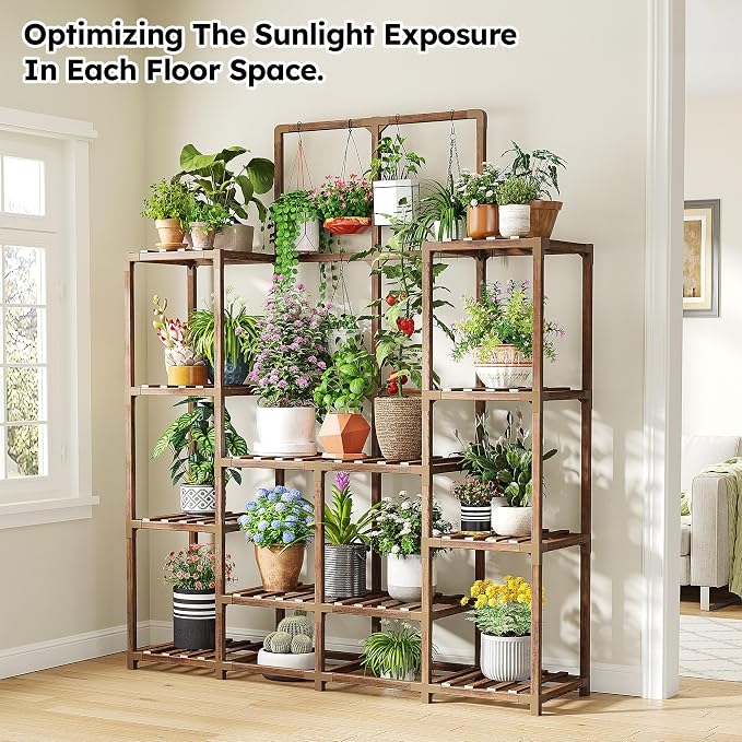 EnHomee 62.2" Large Plant Stand - Image 3
