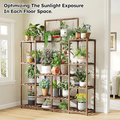 EnHomee 62.2" Large Plant Stand - Image 3