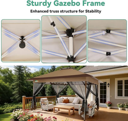 COBIZI 10x15 FT Pop up Gazebo on Clearance - Image 5