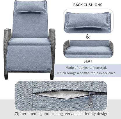 Outdoor Recliners Chair Set of 2 - Image 4