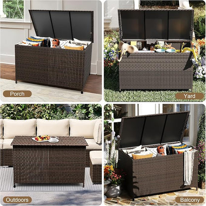 185 Gallon Outdoor Deck Box - Image 6