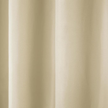 TOWN & COUNTRY BASICS Cabana Solid Heavyweight Indoor Outdoor Curtains - Image 4