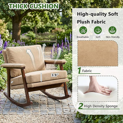 Outdoor Patio Rocking Chairs - Image 4