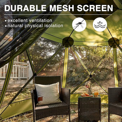 EVER ADVANCED Pop up Screen House Tent - Image 4