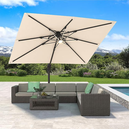 10' X 13' Cantilever Patio Outdoor Umbrella - Image 2