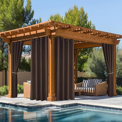 NICETOWN Fade Resistant Outdoor Curtains by NICETOWN