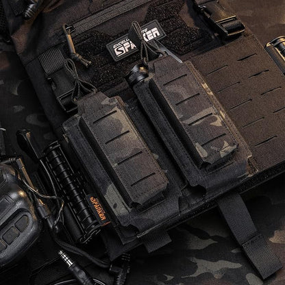 EXCELLENT ELITE SPANKER Tactical Open-Top Single/Double/Triple Molle Mag Pouch for Pistol Mag Pouch Tactical Bag Accessories Holder