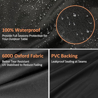 Pizza Oven Cover for Ooni Karu 12 and Karu 12G Multi-Fuel Pizza Oven, Waterproof 600D Heavy Duty Carry Cover, Portable Bag with Strap Design