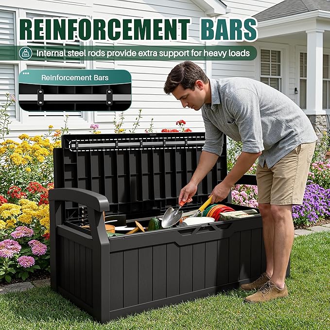 Devoko 80 Gallon Storage Bench - Image 6