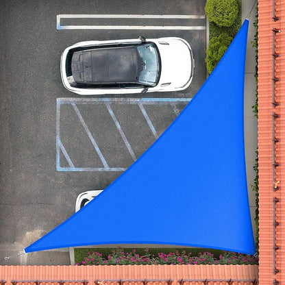 Royal Shade 6' x 8' x 10' Blue Right Triangle Sun Shade Sail Order to Make by RoyalShade