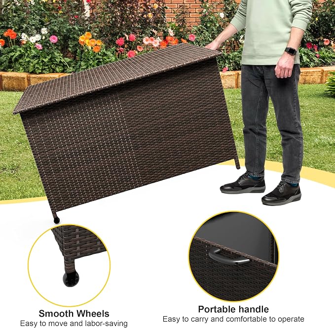 185 Gallon Outdoor Deck Box - Image 5