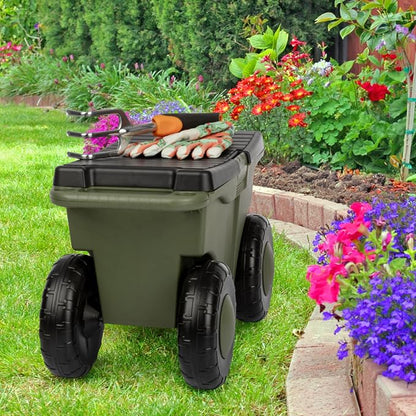 Pure Garden Rolling Garden Cart - Image 8