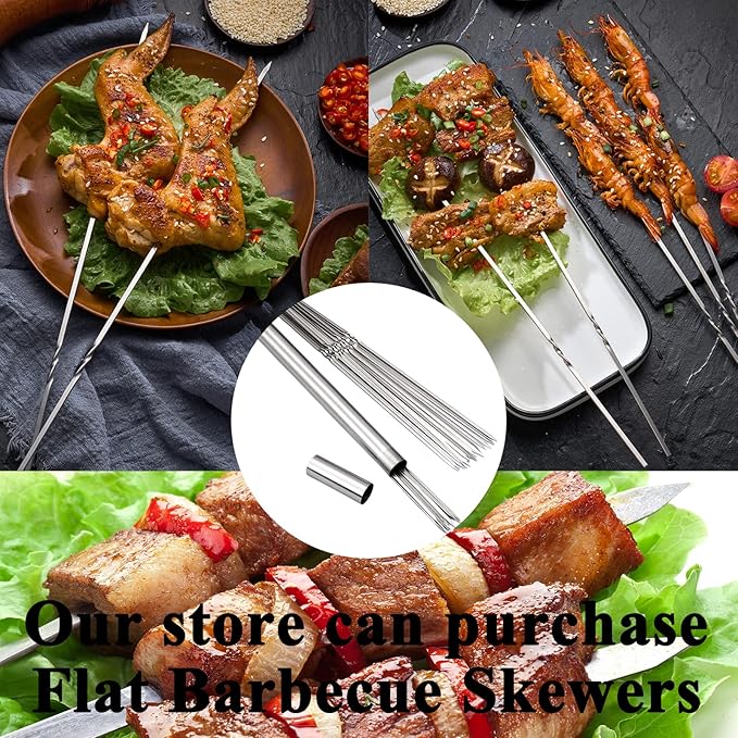 WILLBBQ Charcoal Grills Commercial Quality Portable Hibachi BBQ Lamb Skewer Folded Camping Barbecue Grill for Backyard Outdoor Cooking Use(39.4x10.3x5.1 inch) - The Perfect Gifts for Grill Lovers