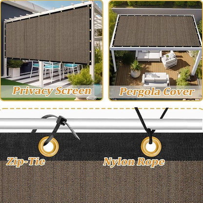 Shade&Beyond Customized Size 22' X 22' Shade Cloth - Image 4