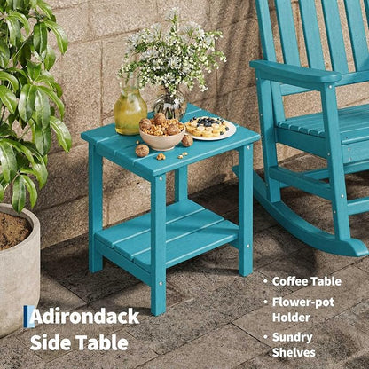 HDPE Rocking Chair Outdoor Set of 2 - Image 4